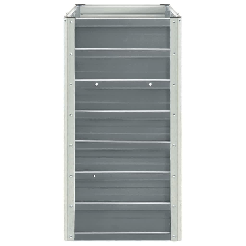 VidaXL Verhoogde Plantenbak 240cm Grijs -53%! Kras Achterkant