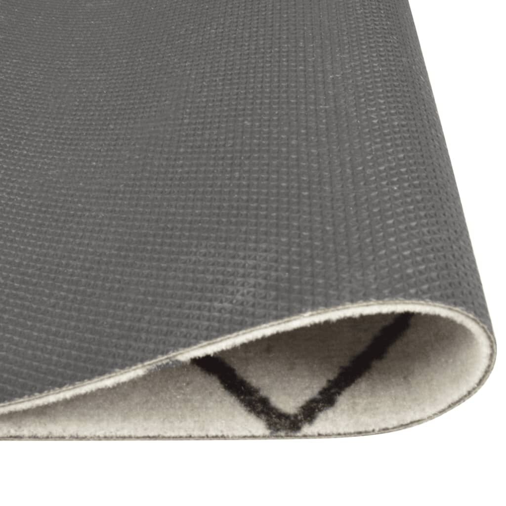 Keukenmat Geblokt 45x150cm Fluweel - 35% Korting!
