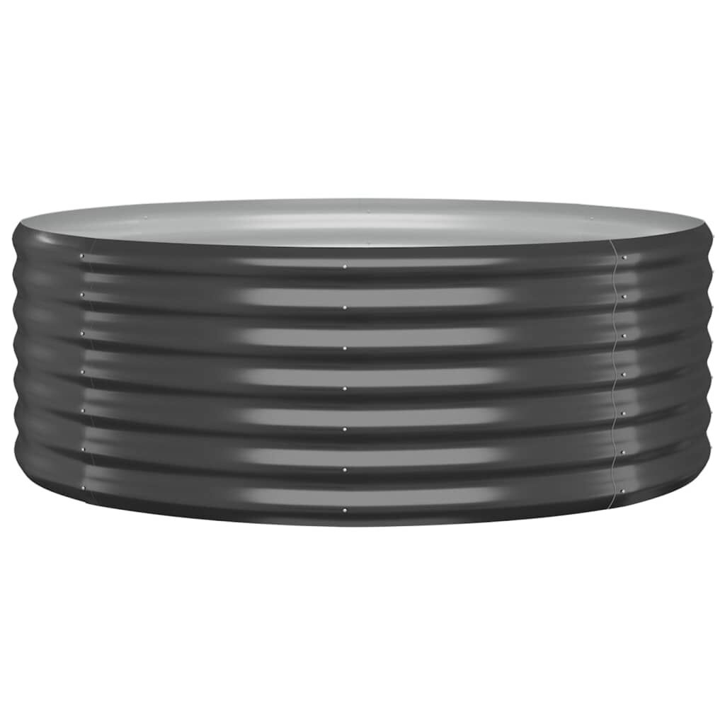 vidaXL Plantenbak Antraciet 100x100x36cm - 35% Korting!