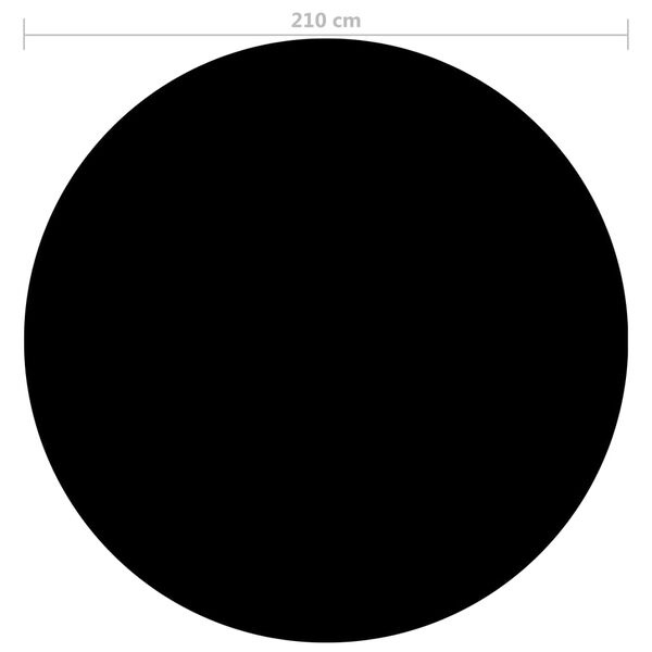 Zwembadhoes 210cm Zwart - BESCHADIGD - 55% Korting!
