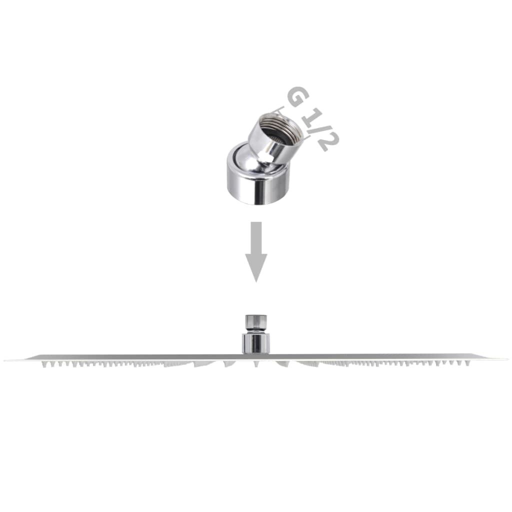 Regendouche Vierkant 40x40 RVS - 35% Korting!