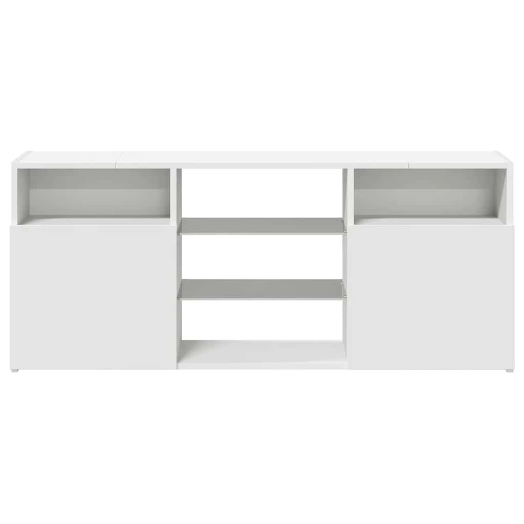 TV Meubel LED Wit 120cm - 35% Korting! (Lichte Schade)