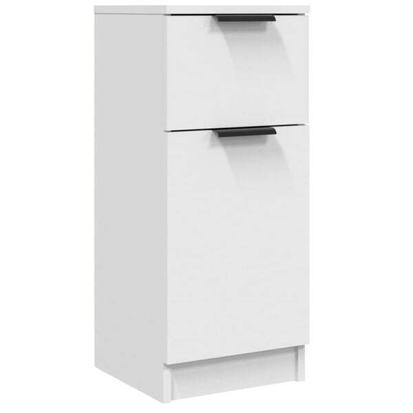vidaXL Dressoir Wit 30x30x70cm - 35% Korting!