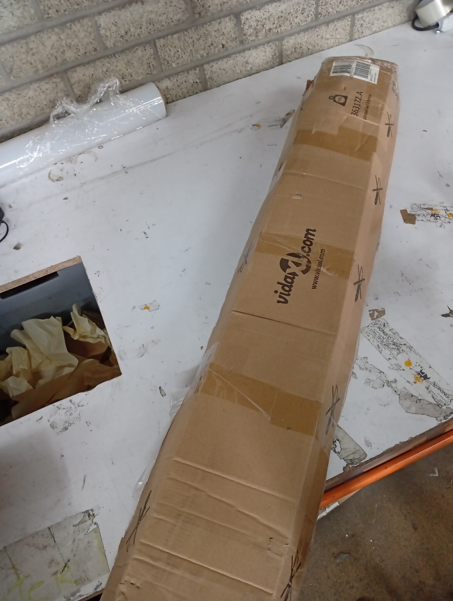 Terracotta Parasol 299x240cm - Hoge Korting! (45%)