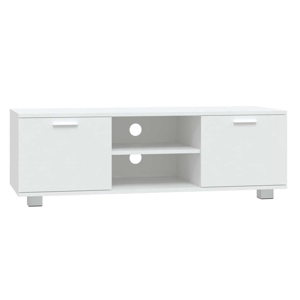 VidaXL TV-meubel wit 120cm -35%! Kleine schade, grote korting!