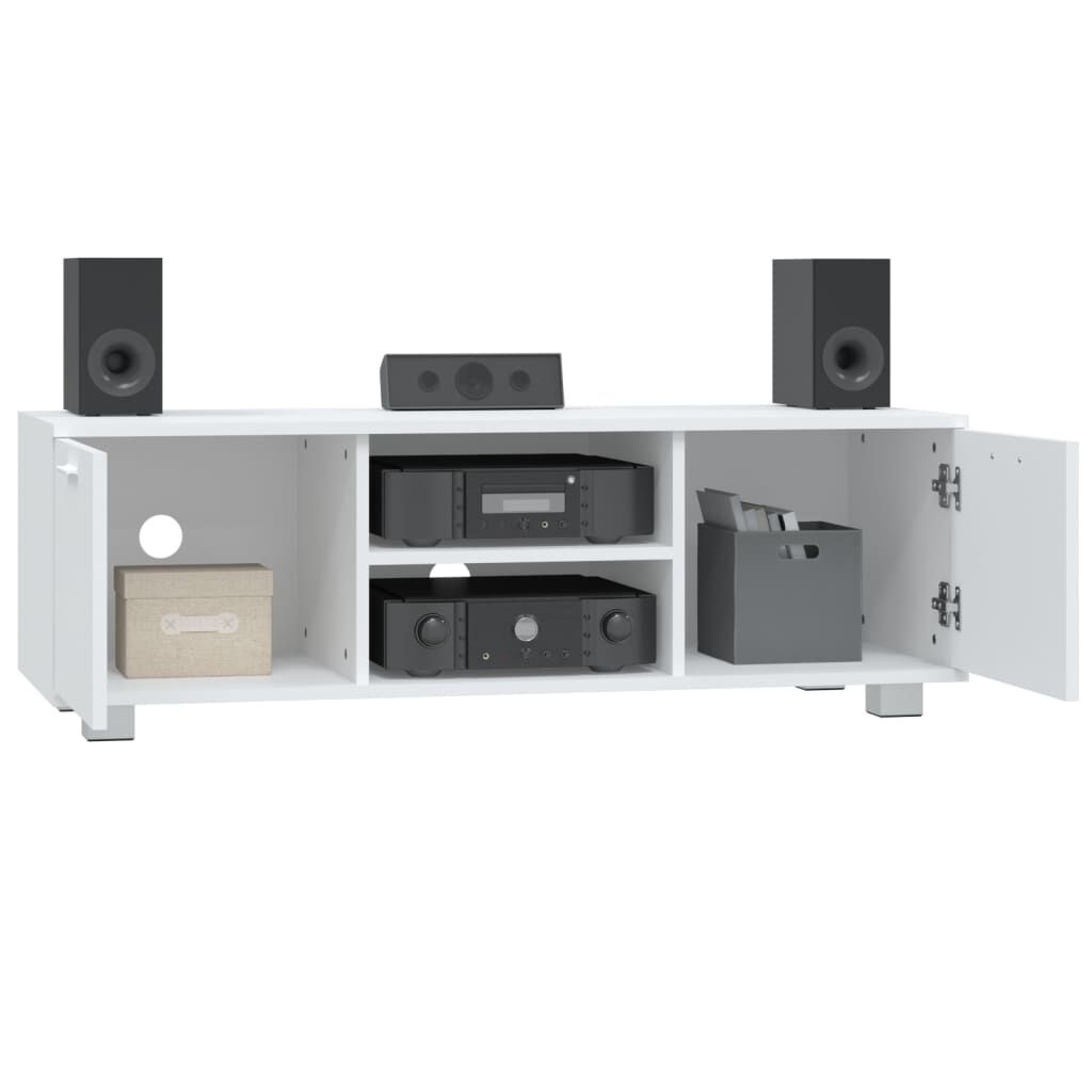 VidaXL TV-meubel wit 120cm -35%! Kleine schade, grote korting!
