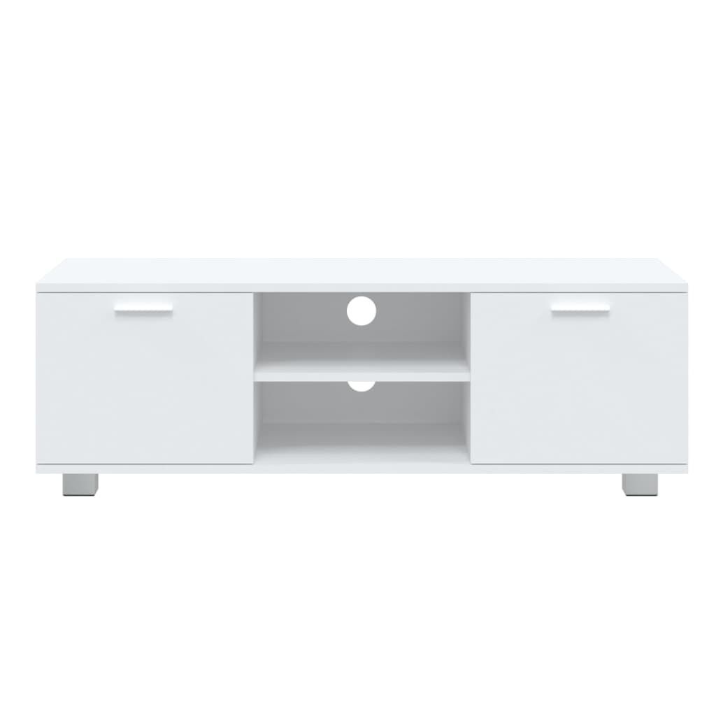 VidaXL TV-meubel wit 120cm -35%! Kleine schade, grote korting!