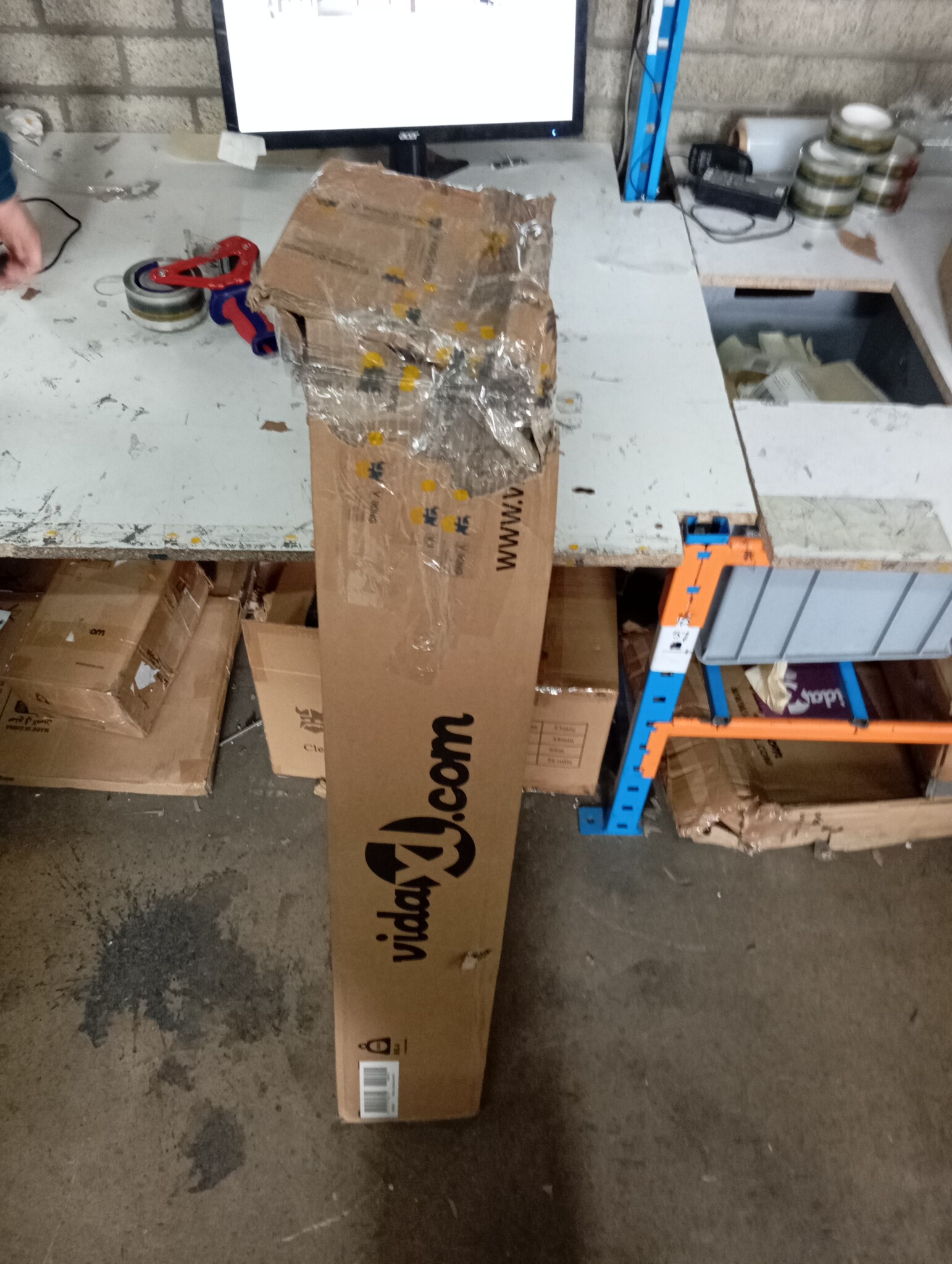 Hoofdbordkast Bruin Eiken 180cm - 60% Korting!