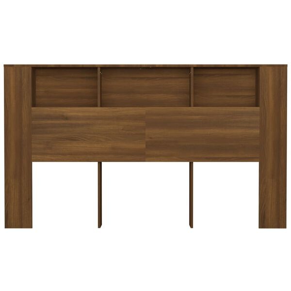 Hoofdbordkast Bruin Eiken 180cm - 60% Korting!