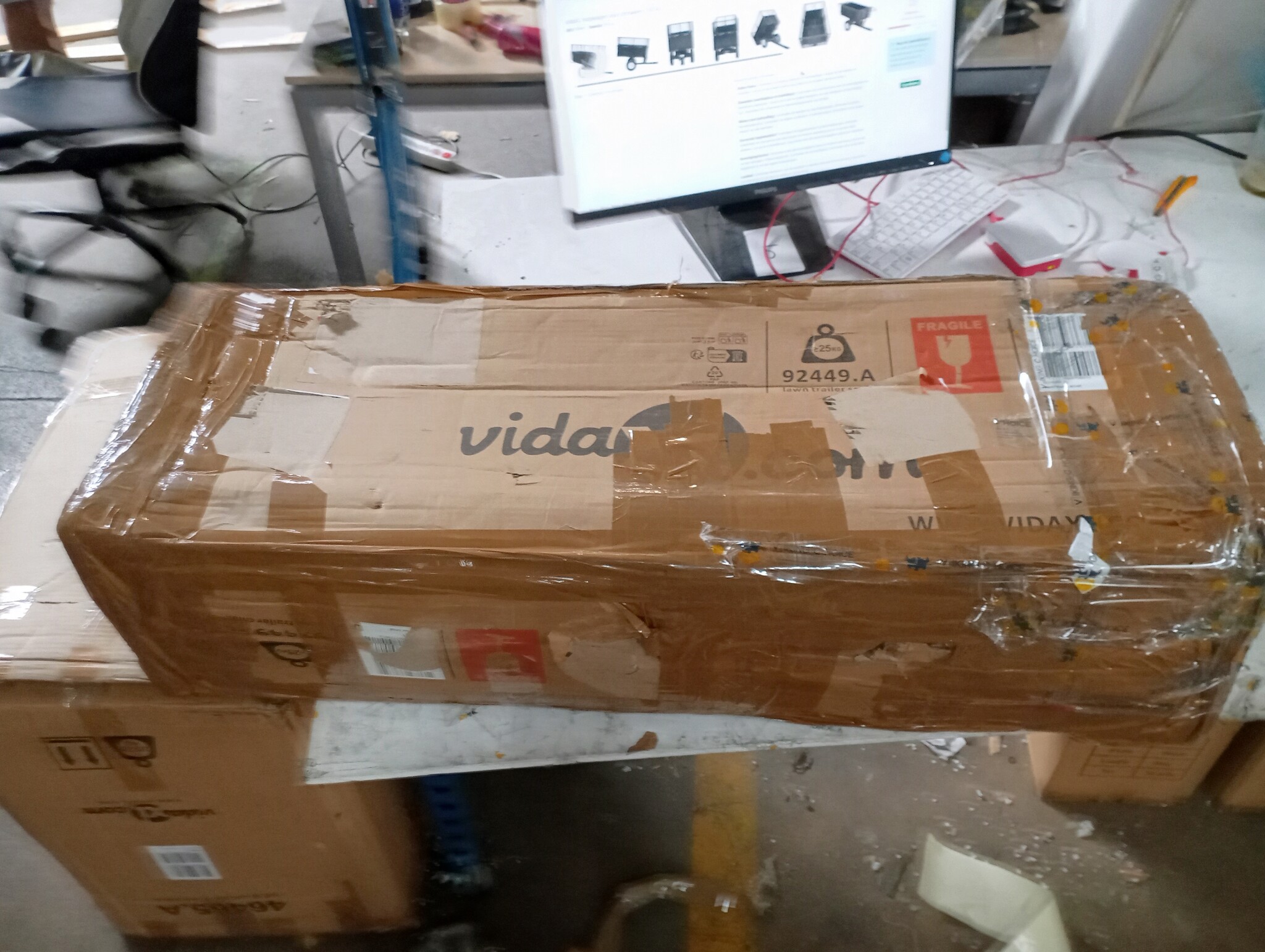 Kiepwagen Zitmaaier 150kg - 55% Korting! Krassen, Topdeal!