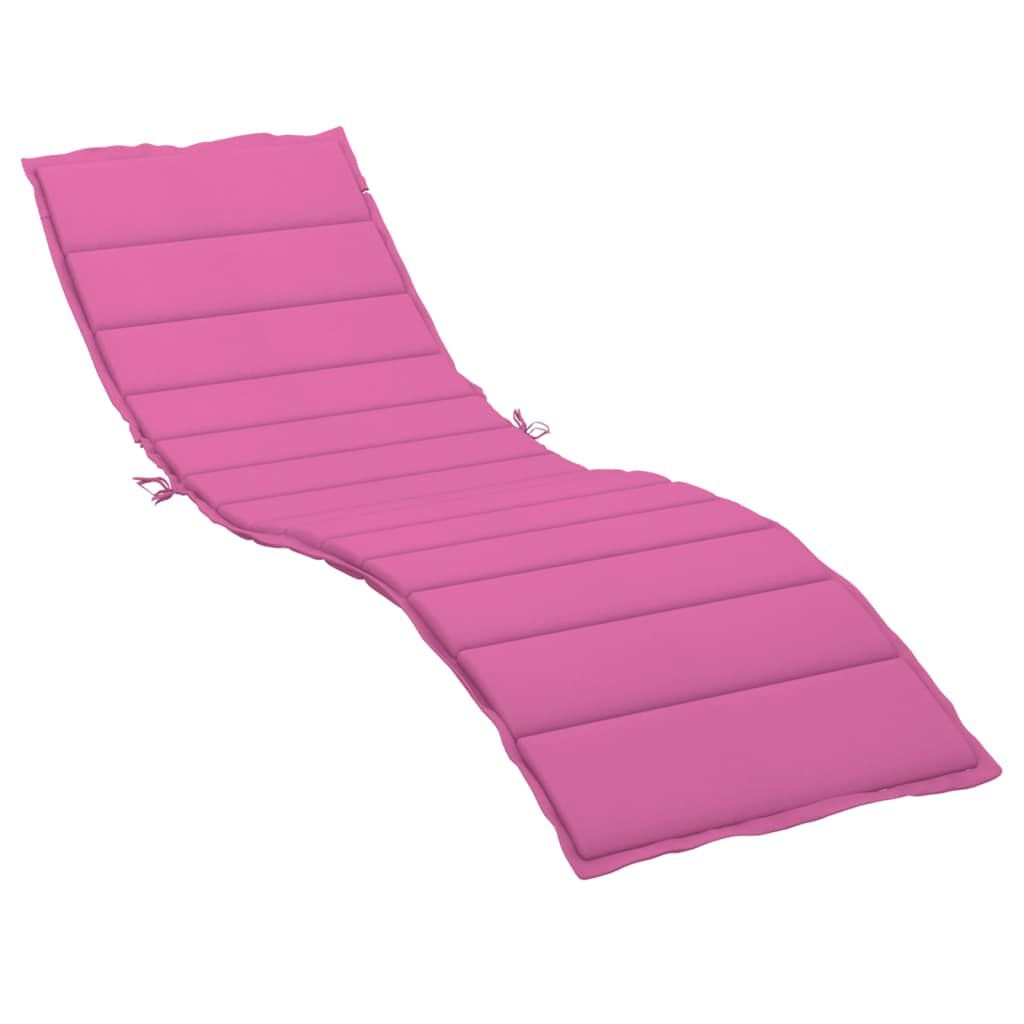 vidaXL Ligbedkussen Roze - Oxford Stof - 50% Korting!