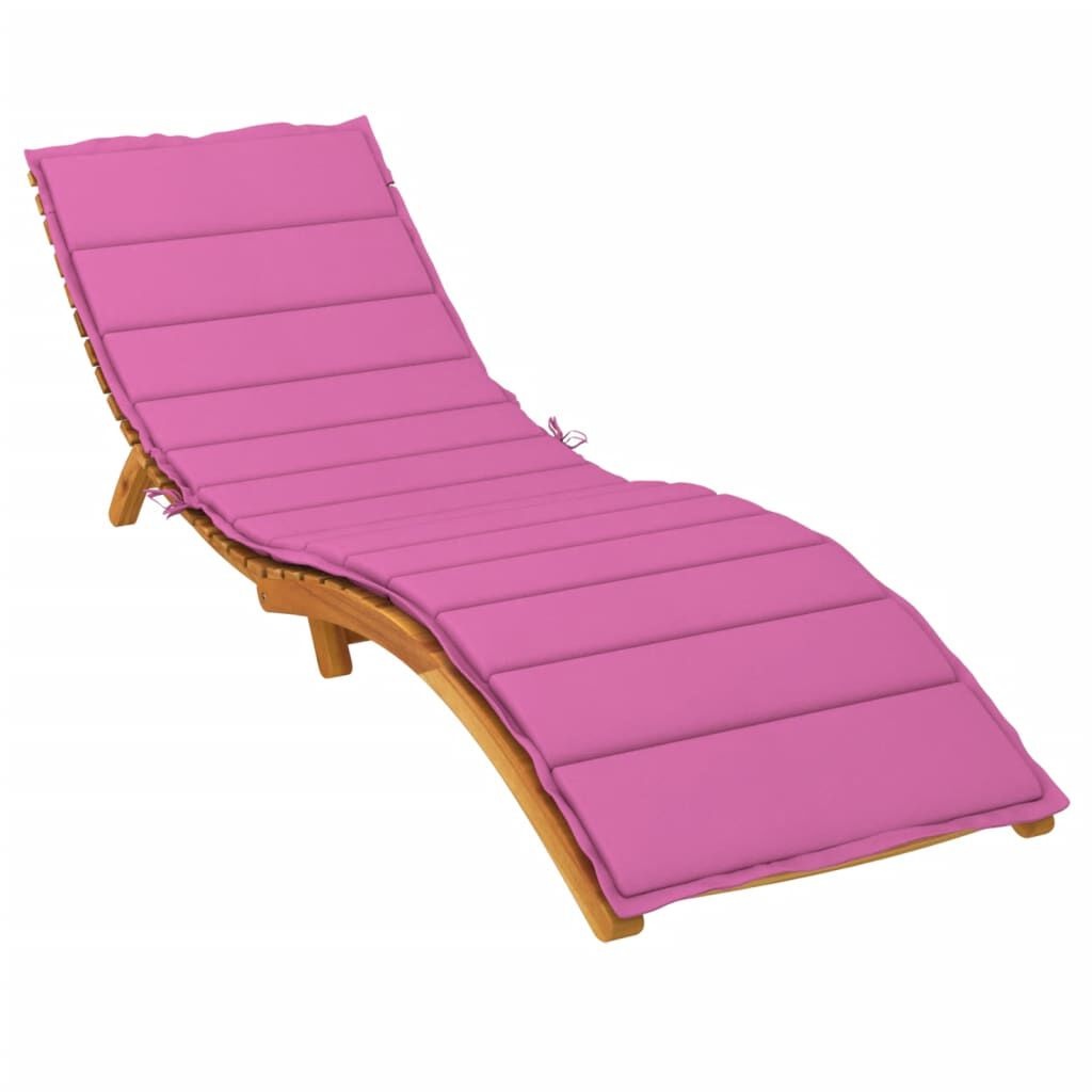 vidaXL Ligbedkussen Roze - Oxford Stof - 50% Korting!