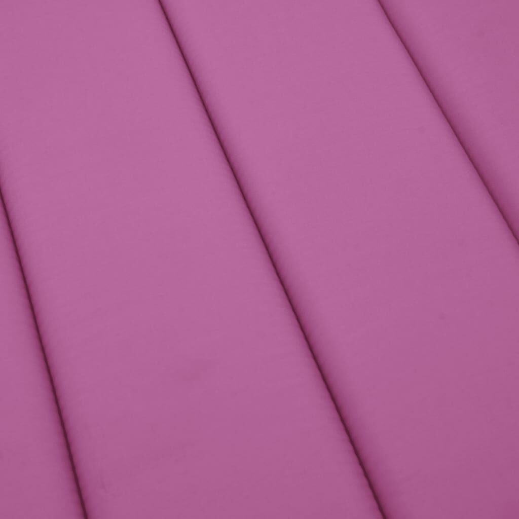 vidaXL Ligbedkussen Roze - Oxford Stof - 50% Korting!