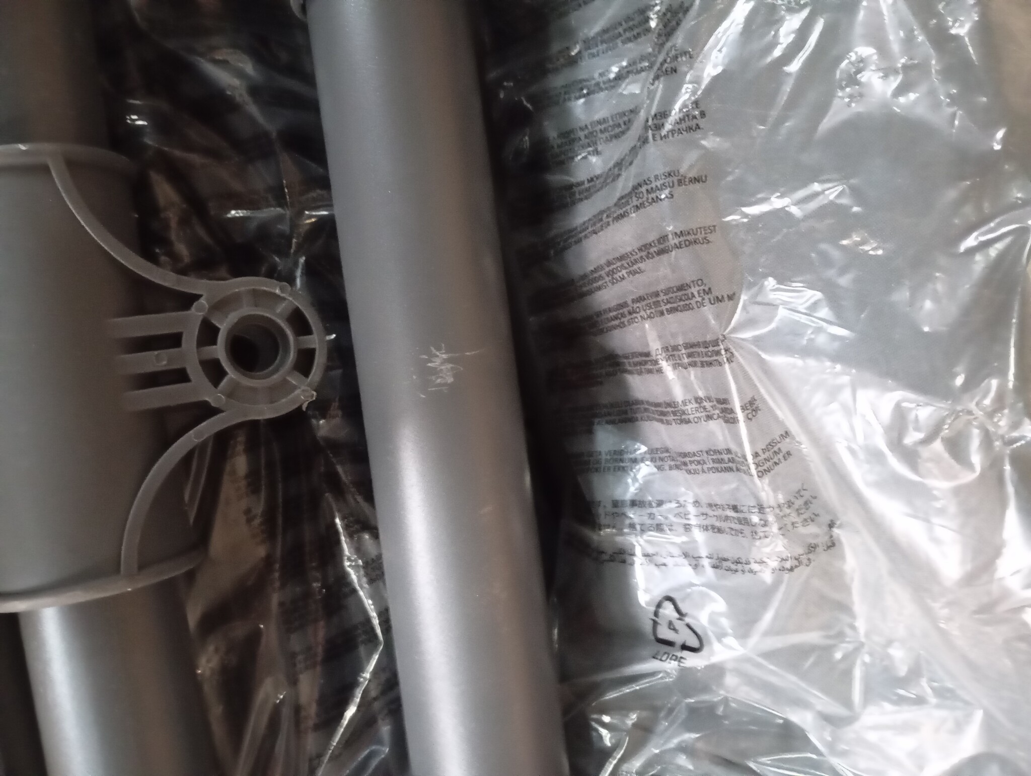 Zweefparasol LED 350cm Antraciet - 55% Korting!