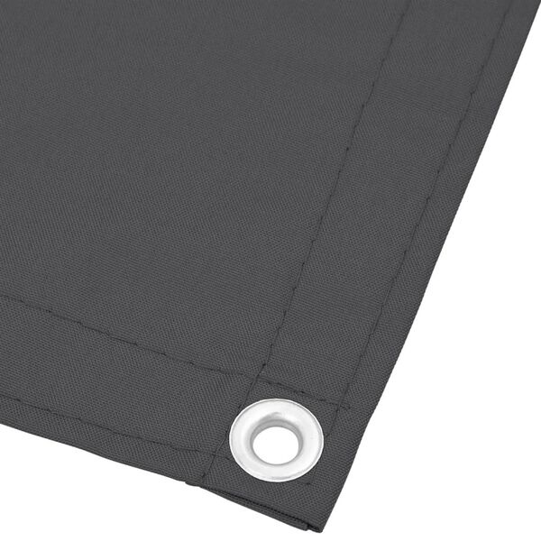 vidaXL Balkonscherm Antraciet 75x700cm - 35% Korting!