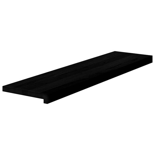VidaXL Traptreden Eiken Donkerbruin 100cm (4 st) - 35% Korting!