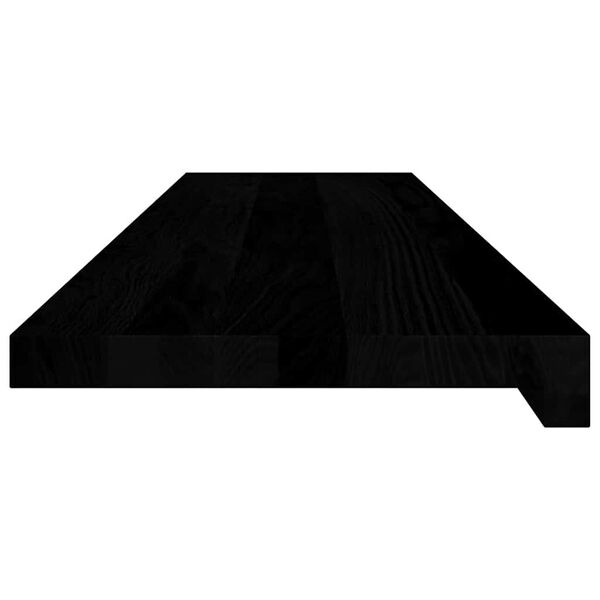 VidaXL Traptreden Eiken Donkerbruin 100cm (4 st) - 35% Korting!