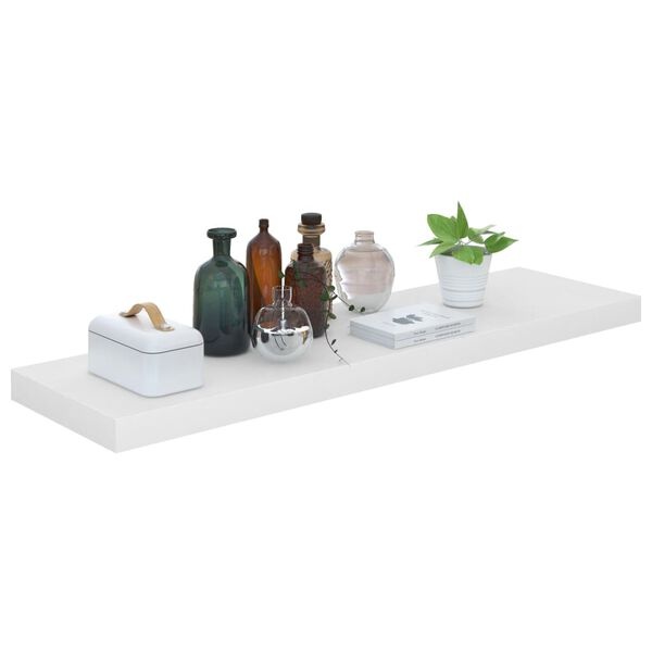 Wandschap Wit Hoogglans 90cm - 35% Korting!