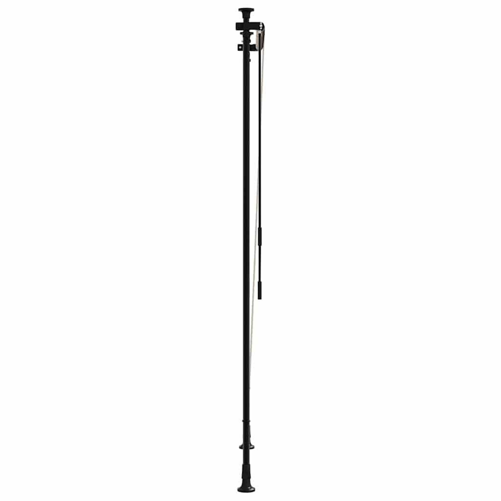 vidaXL Rolgordijn Buiten 120x270 Geel/Wit - 35% Korting!