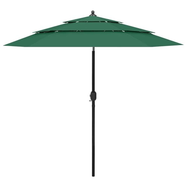 vidaXL Parasol Groen 2,5m - 35% Korting! Nieuw in doos!