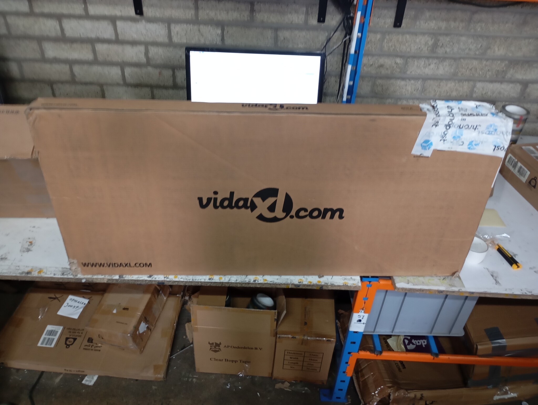 Salontafel Zwart Hout - 100cm - Transportschade - 55% Korting!