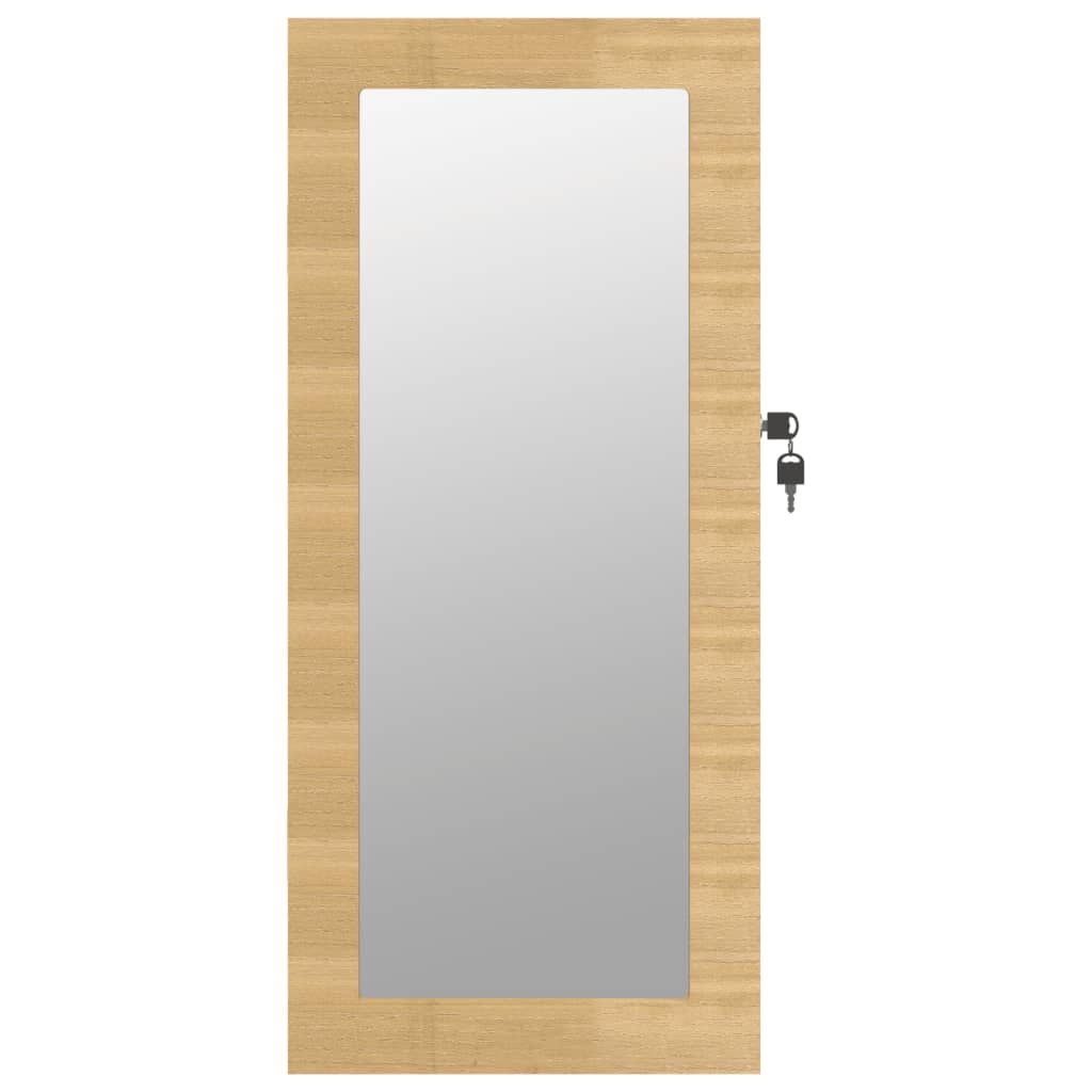 vidaXL Sieradenkast met Spiegel - 35% Korting! Wandmontage
