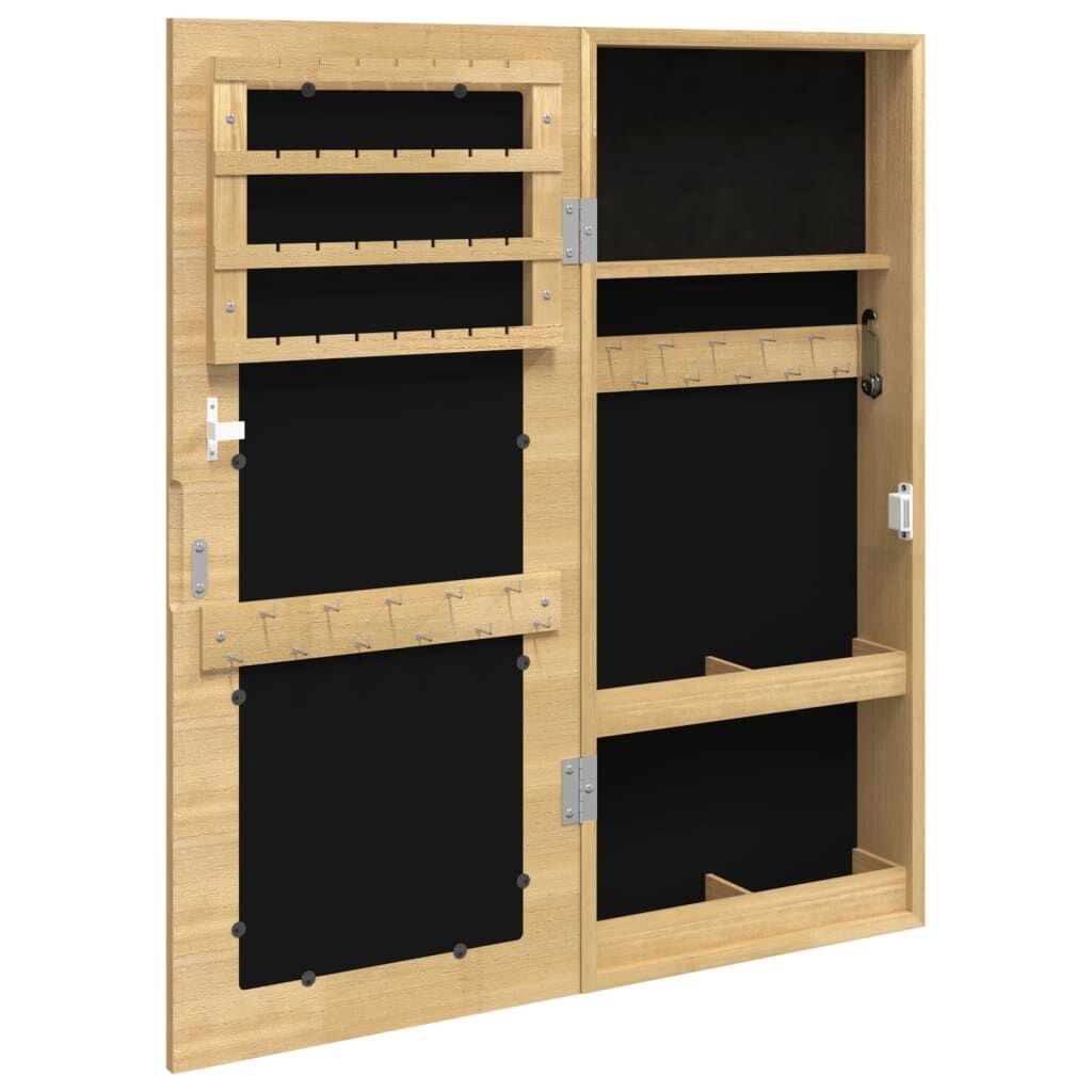 vidaXL Sieradenkast met Spiegel - 35% Korting! Wandmontage