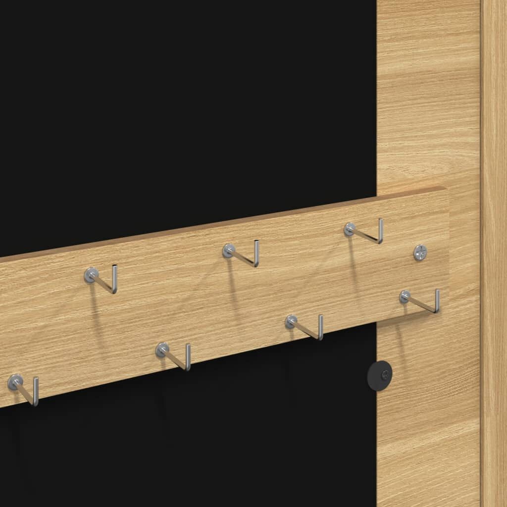 vidaXL Sieradenkast met Spiegel - 35% Korting! Wandmontage
