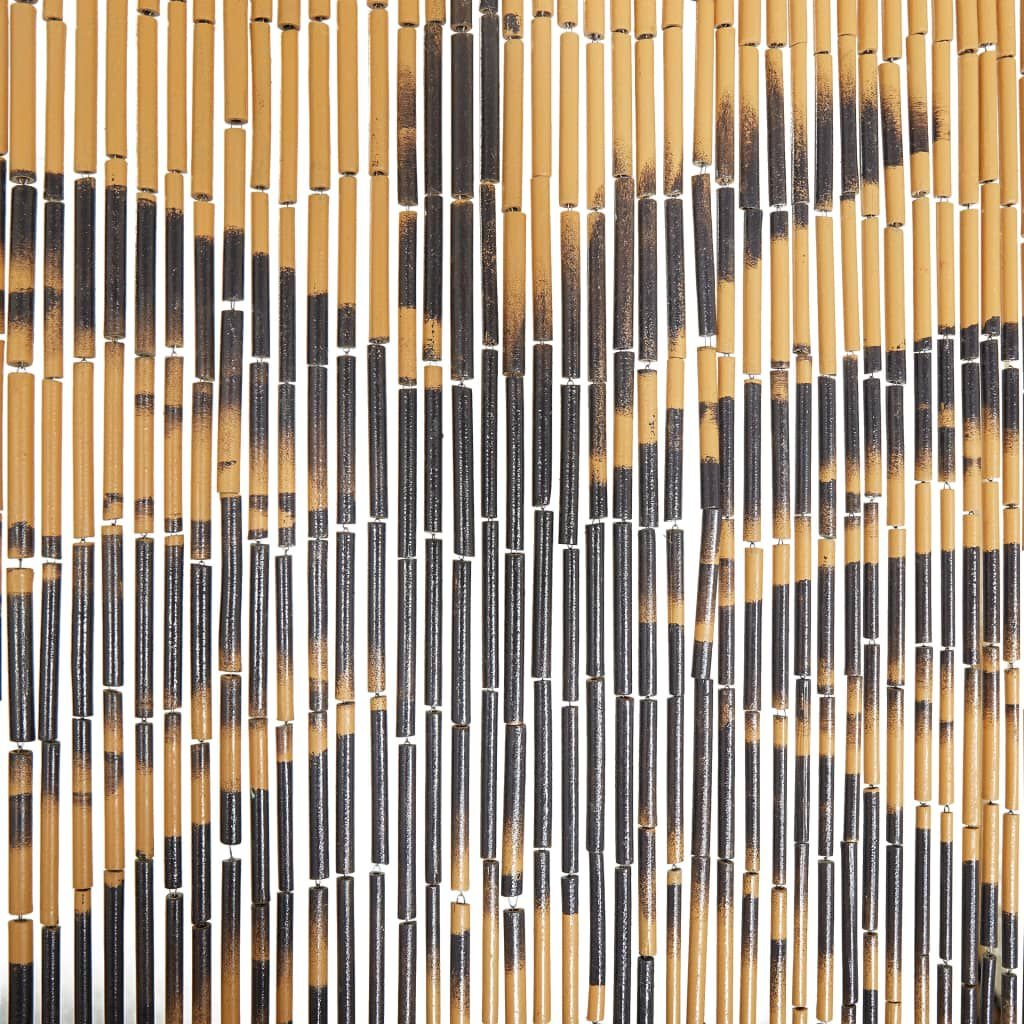 Bamboe Vliegengordijn 90x200cm - Palmboom Design - 60% Korting!