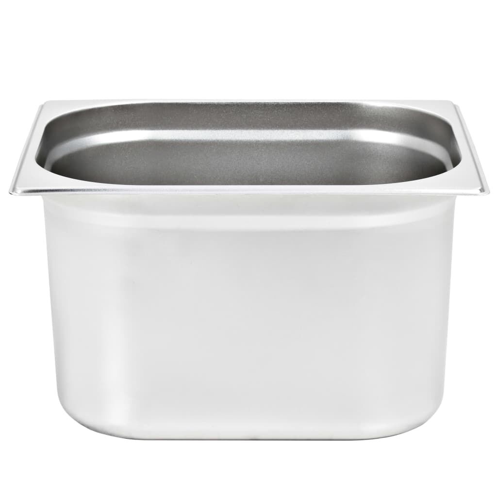 vidaXL GN 1/2 Gastronormbakken 2x RVS - 35% Korting!