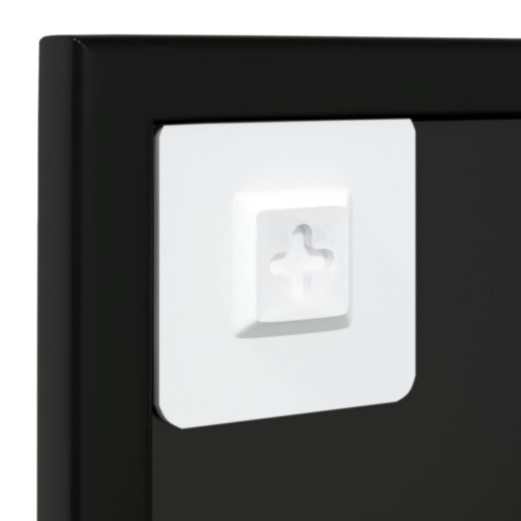 VidaXL Wandspiegel 80x60 Zwart - 47% Korting! (Retour)