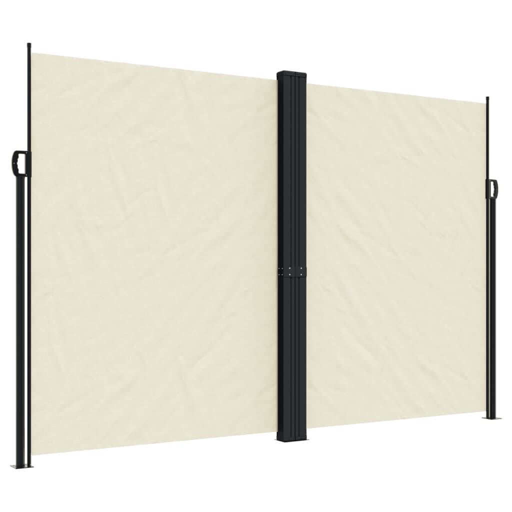 Tuinscherm Uittrekbaar Crème 220x1200cm - 35% Korting!