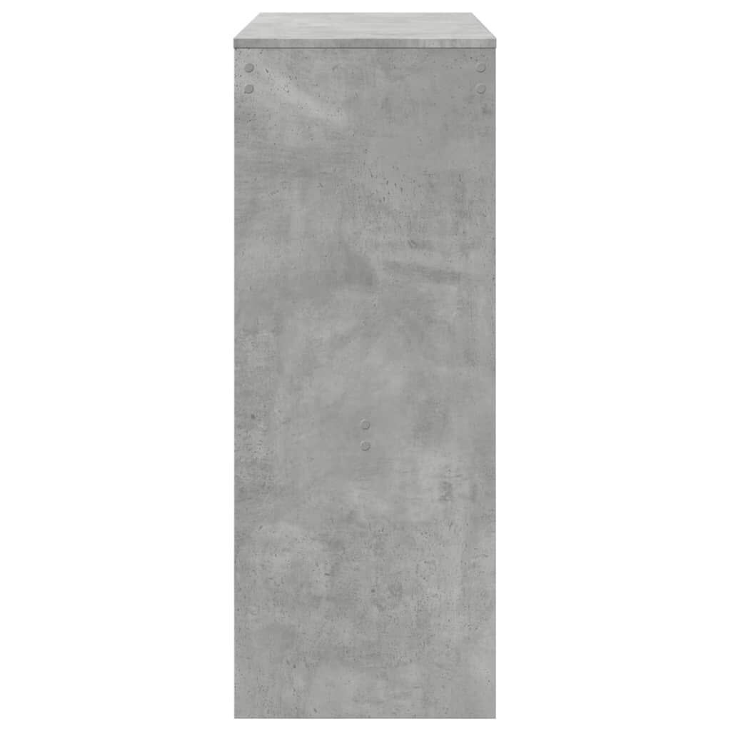 VidaXL Bartafel Betongrijs - 57% Korting!