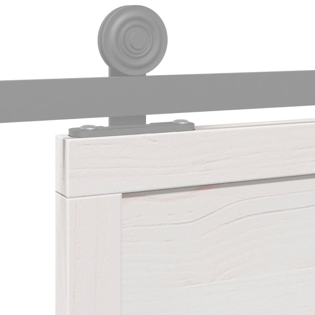 vidaXL Schuifdeur Grenen 80x208 Wit - 41% Korting!