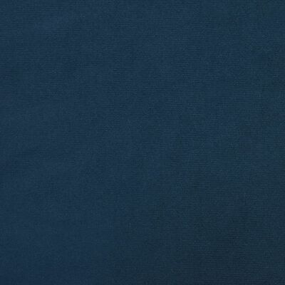 Draaibare Kantoorstoel Fluweel Blauw - 35% Korting!