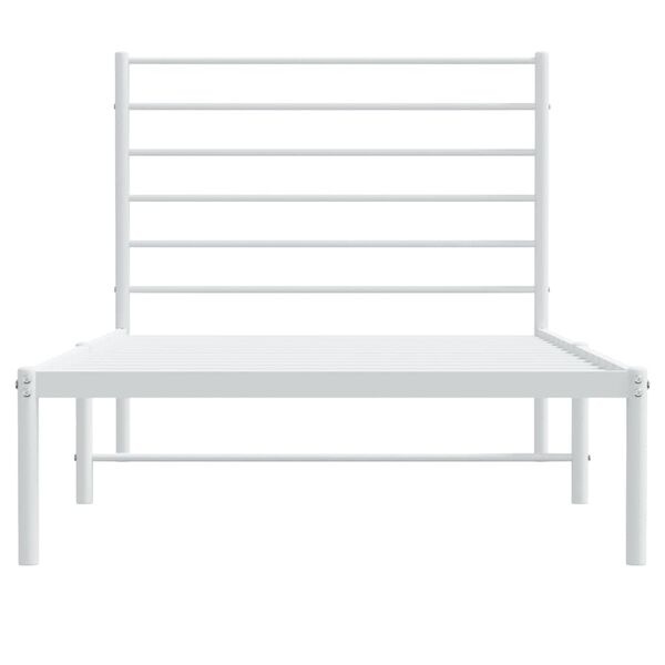 vidaXL Bedframe Wit 90x200cm - 35% Korting! (beschadigde verpakking)