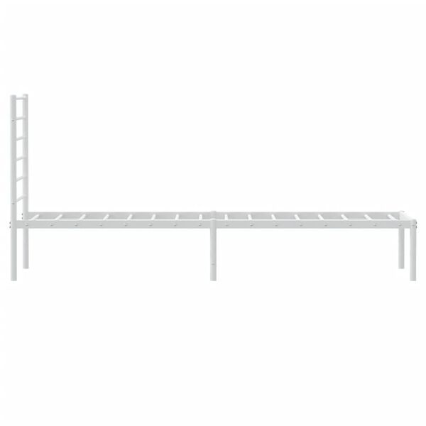 vidaXL Bedframe Wit 90x200cm - 35% Korting! (beschadigde verpakking)