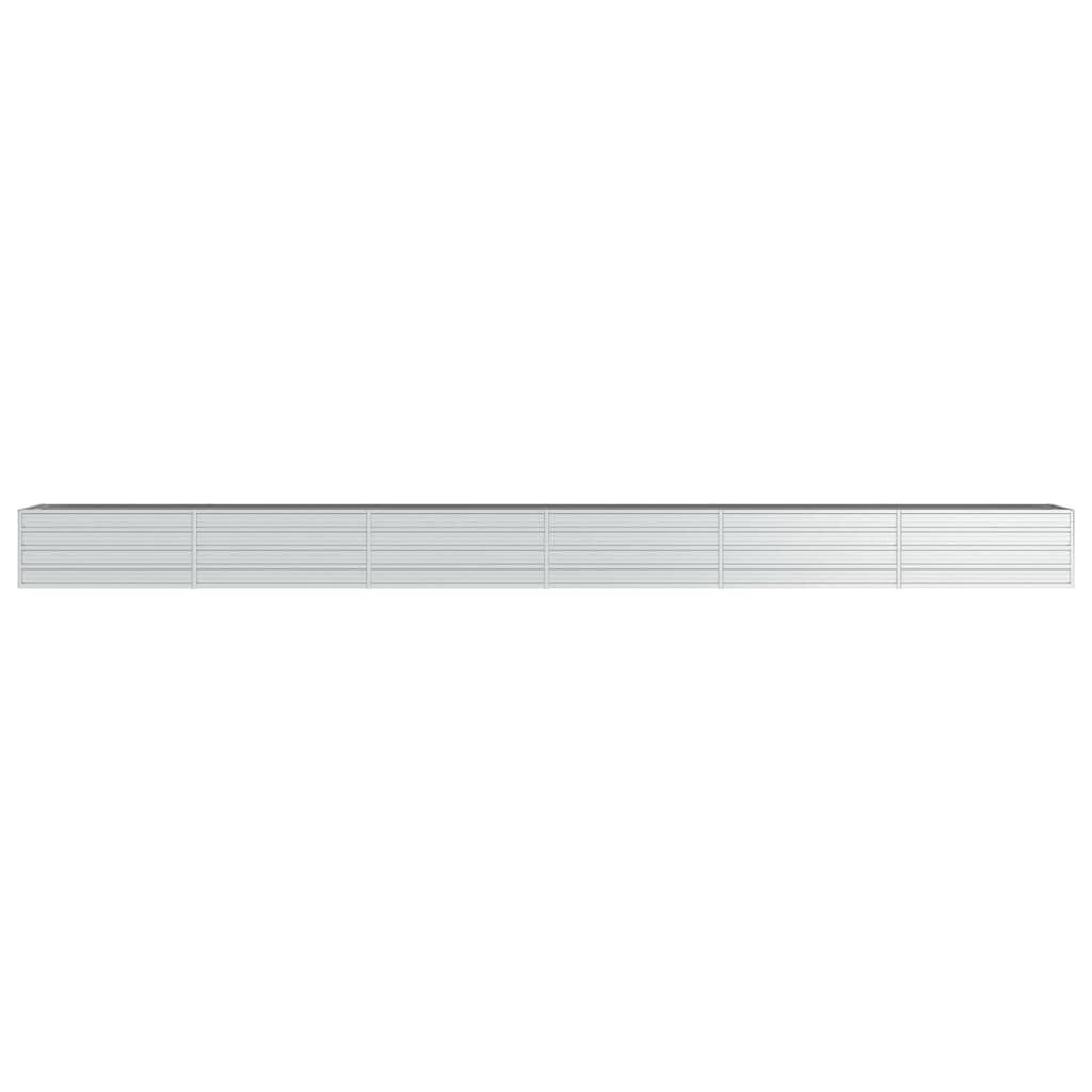 VidaXL Verhoogde Plantenbak 600cm - Gegalvaniseerd Staal - 60% Korting!