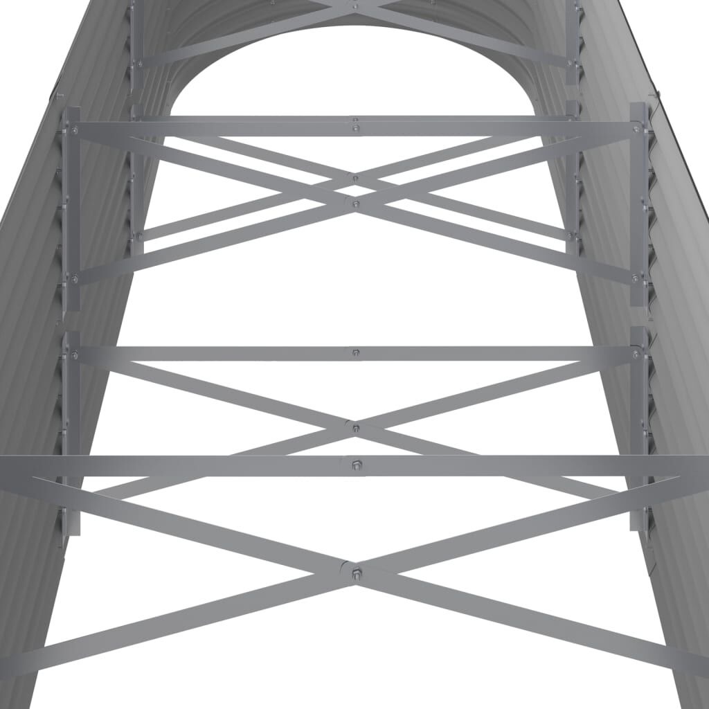 VidaXL Plantenbak Grijs 296cm - 41% Korting! Z.G.A.N.