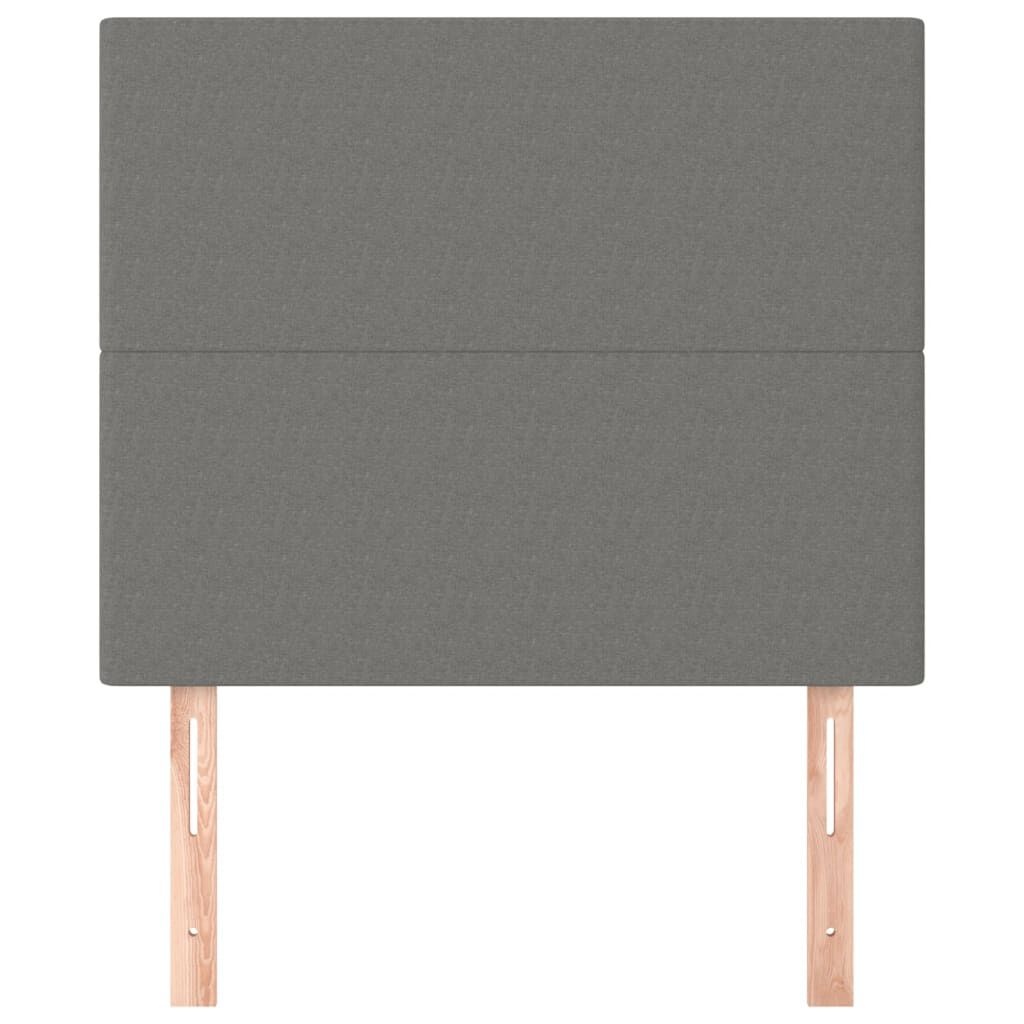 2x Hoofdbord 80cm Donkergrijs - 41% Korting! (Retour)
