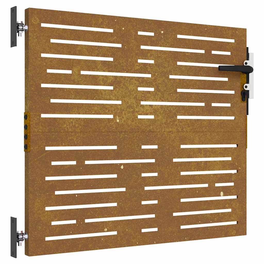 VidaXL Cortenstaal Poort 85x100cm - Vierkant - 57% Korting!