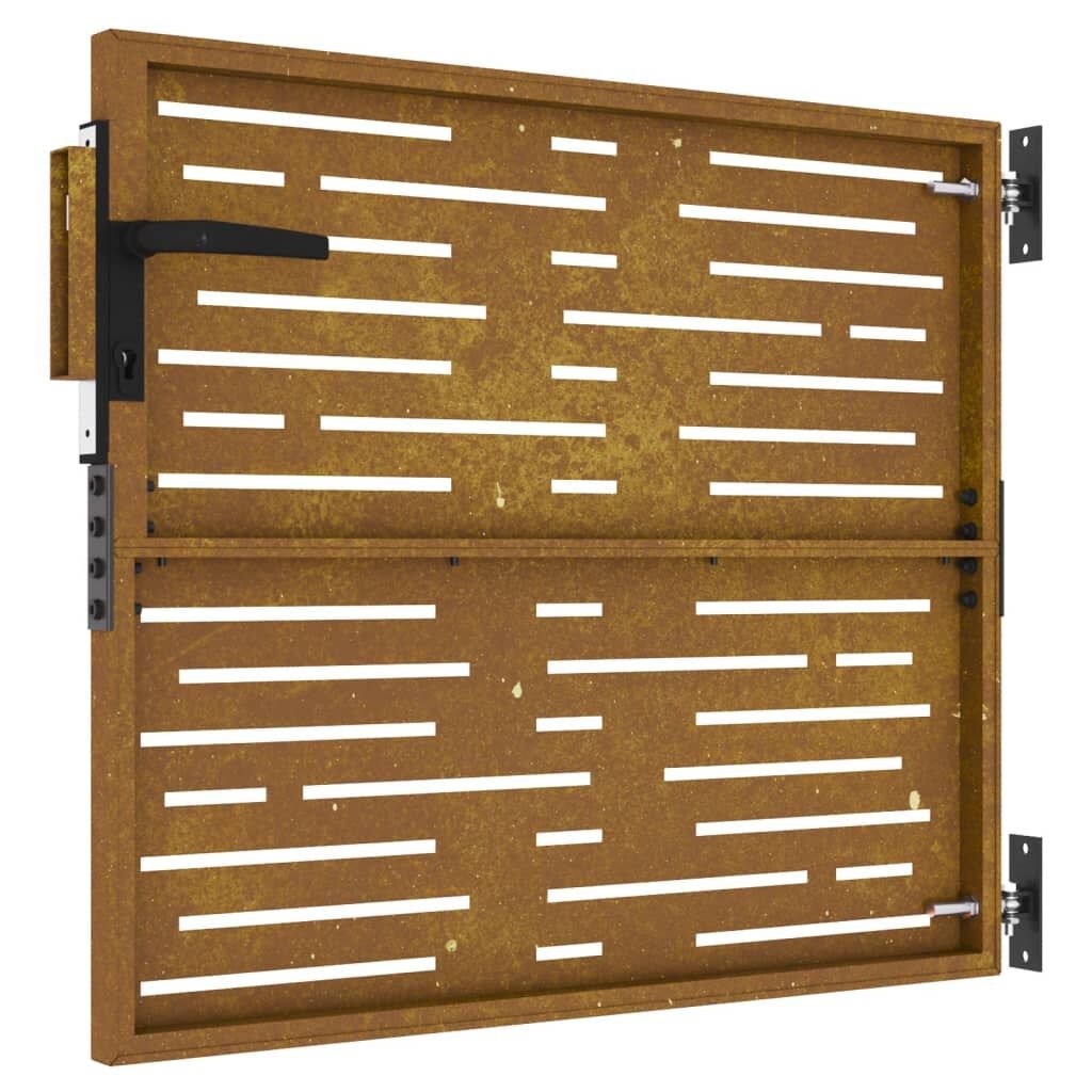 VidaXL Cortenstaal Poort 85x100cm - Vierkant - 57% Korting!