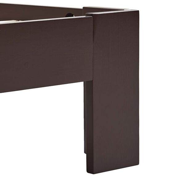 VidaXL Bed 160x200 Donkerbruin Grenen -35%! Zo Goed Als Nieuw