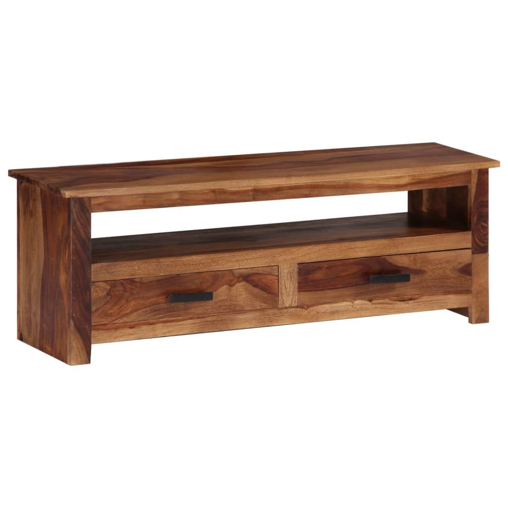 vidaXL TV-meubel Massief Hout 118cm - 35% Korting!