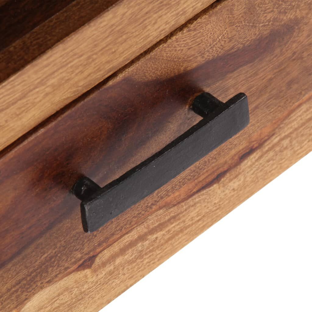 vidaXL TV-meubel Massief Hout 118cm - 35% Korting!