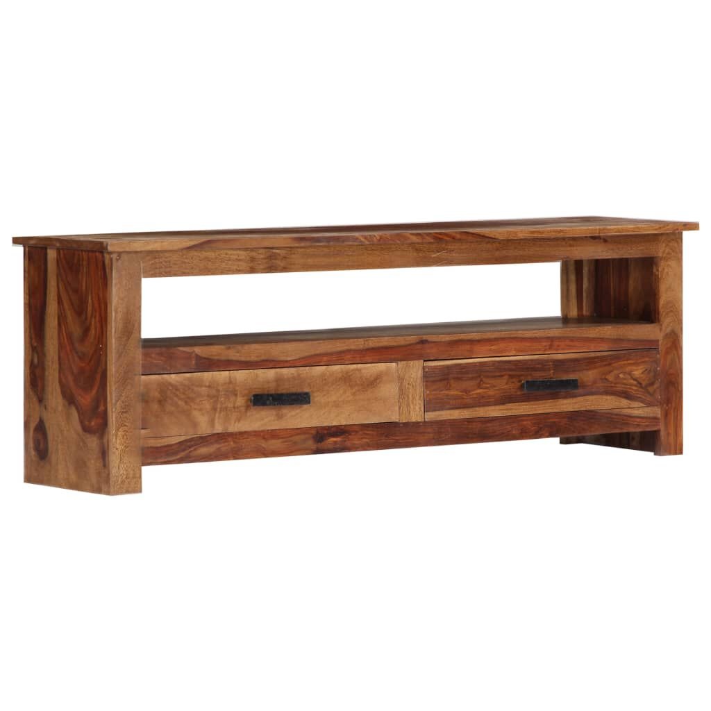 vidaXL TV-meubel Massief Hout 118cm - 35% Korting!
