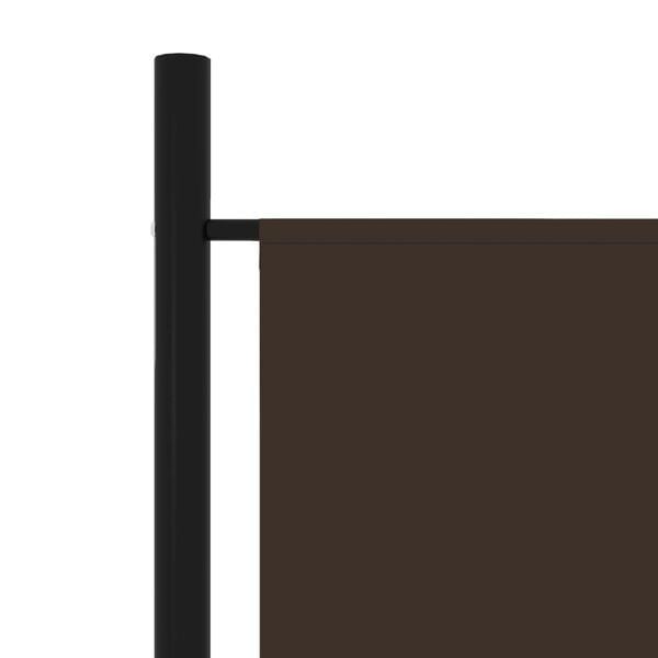 Kamerscherm 6 Panelen 300cm Bruin - 35% Korting!