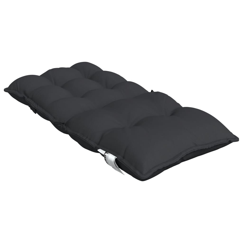 VidaXL Stoelkussens (6x) - Lage Rug Zwart - 45% Korting!