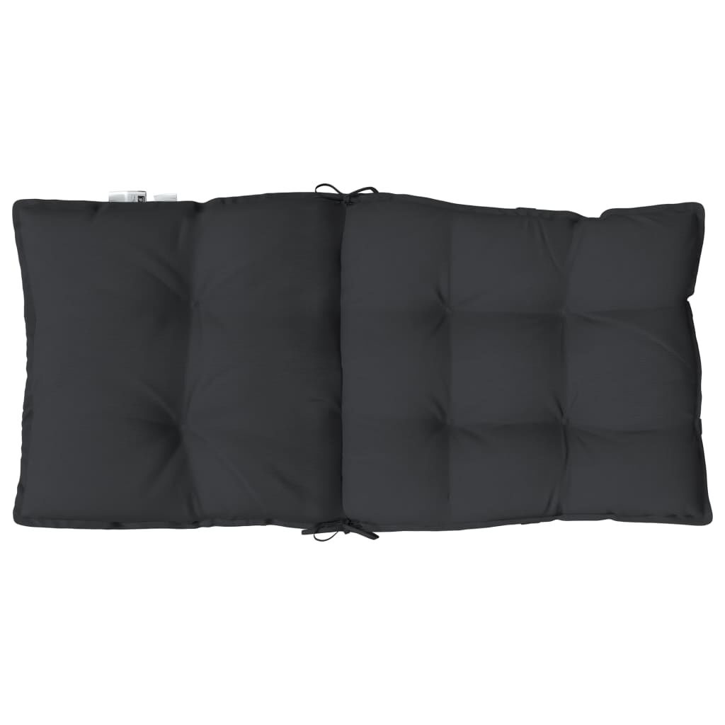 VidaXL Stoelkussens (6x) - Lage Rug Zwart - 45% Korting!