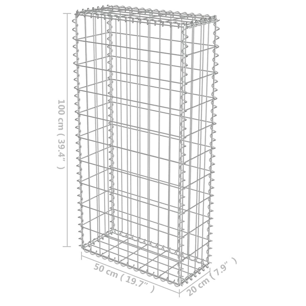 Schanskorfmuur 50x20x100cm - 35% Korting!